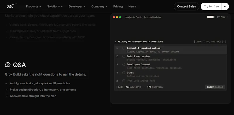 Grok 4.6 screenshot 5