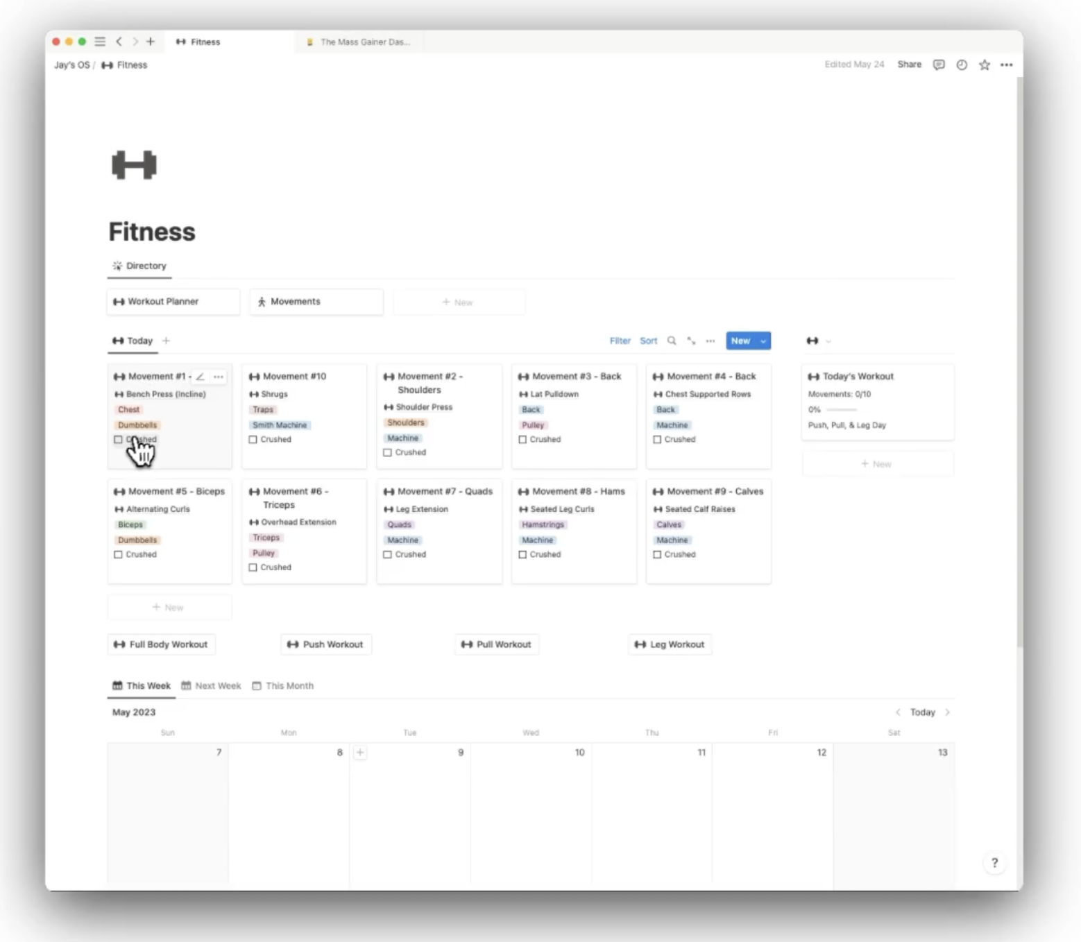 Ultimate Peak Performance Dashboard gallery image