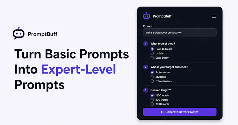 PromptBuff screenshot 1