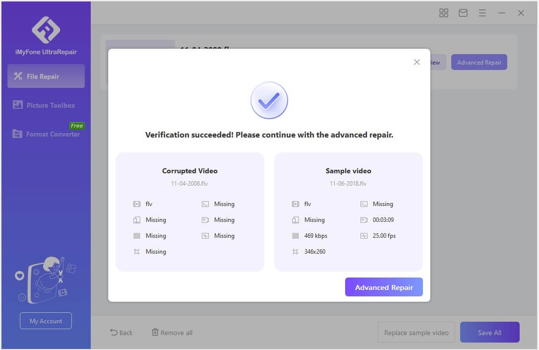 Imyfone UltraRailepair - AI照片增強器和損壞的視頻/照片/文件維修 media 5