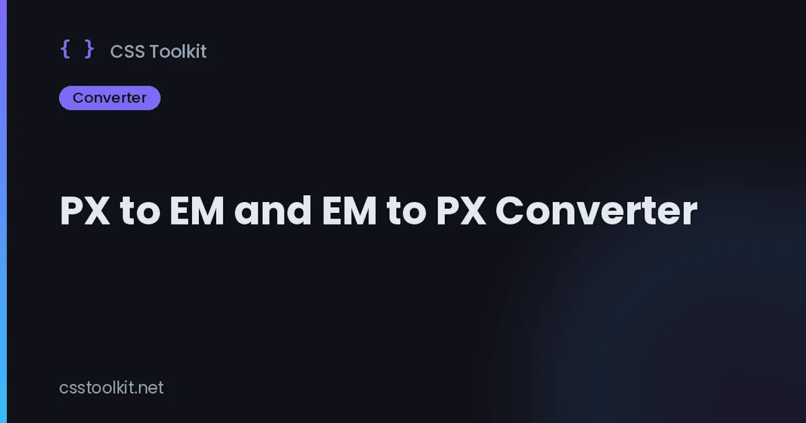 PX to EM and EM to PX screenshot 1