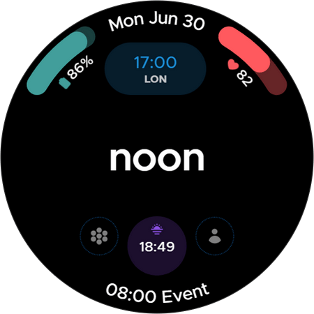 Obscurity - Text-based WearOS Watchface media 2