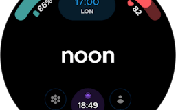 Obscurity - Text-based WearOS Watchface media 2