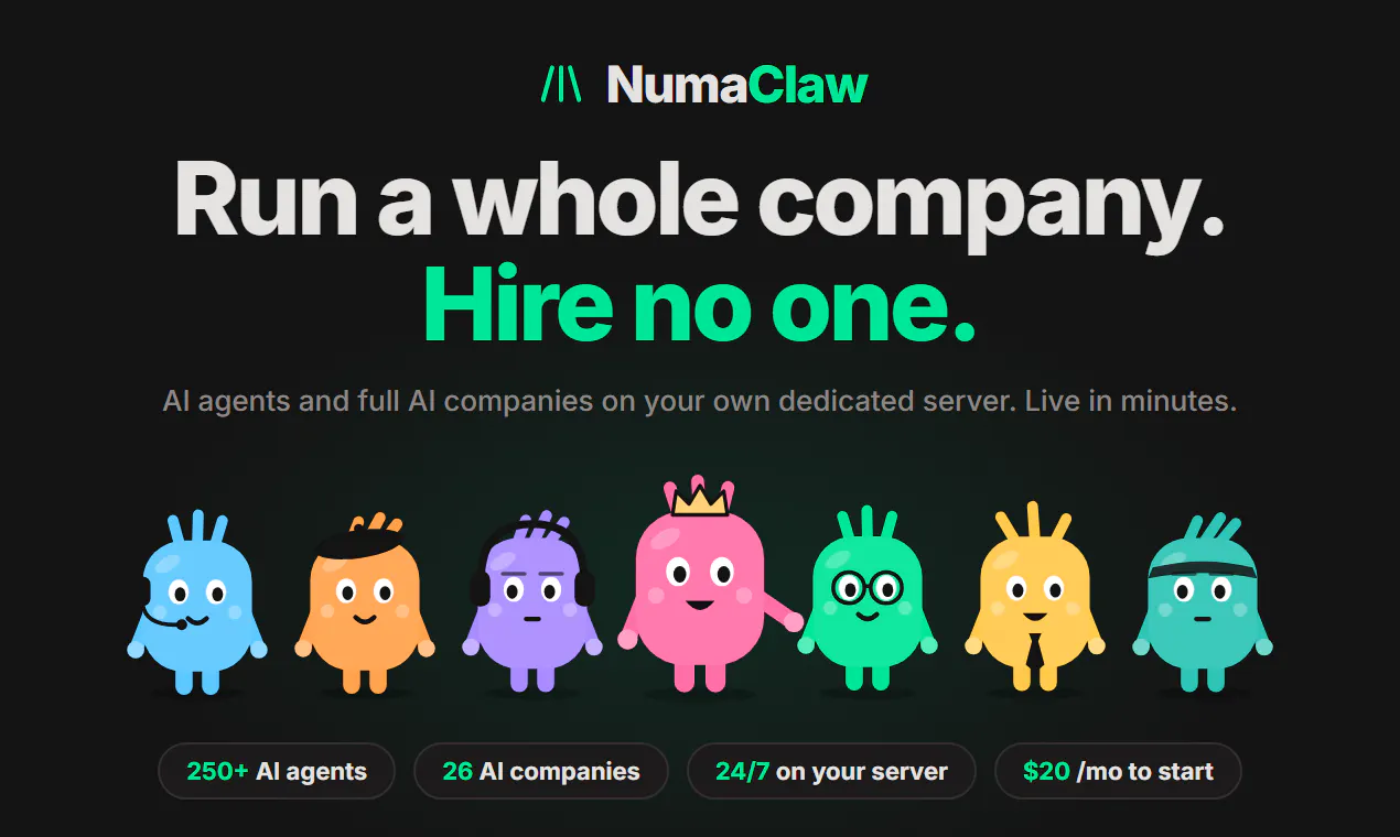NumaClaw gallery image