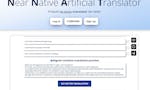 NNAT – Near Native Artificial Translator image