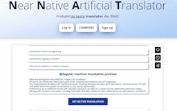 NNAT – Near Native Artificial Translator media 1