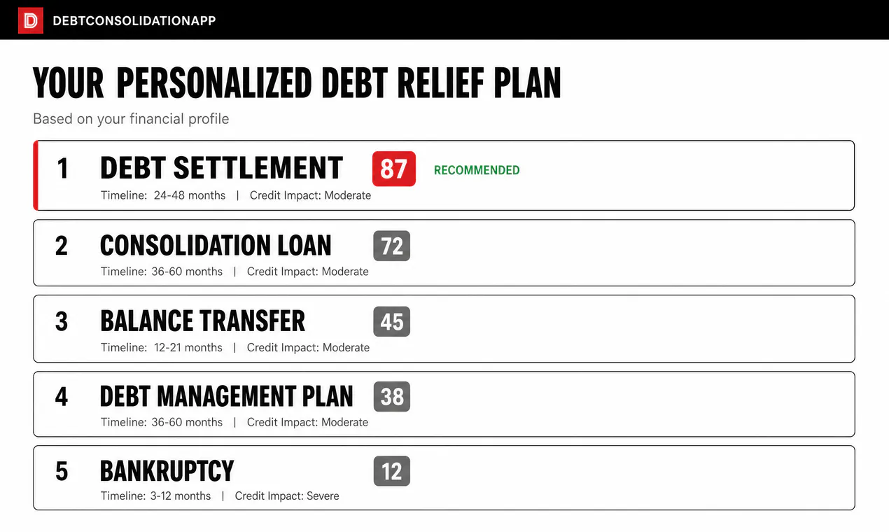 Debt Consolidation App gallery image