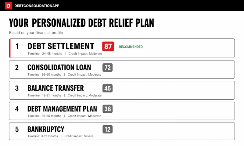 Debt Consolidation App screenshot 4