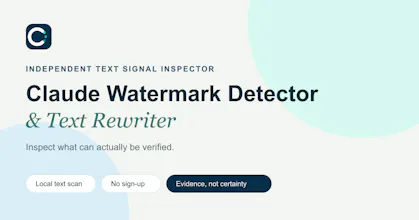 Claude Watermark Detector gallery image