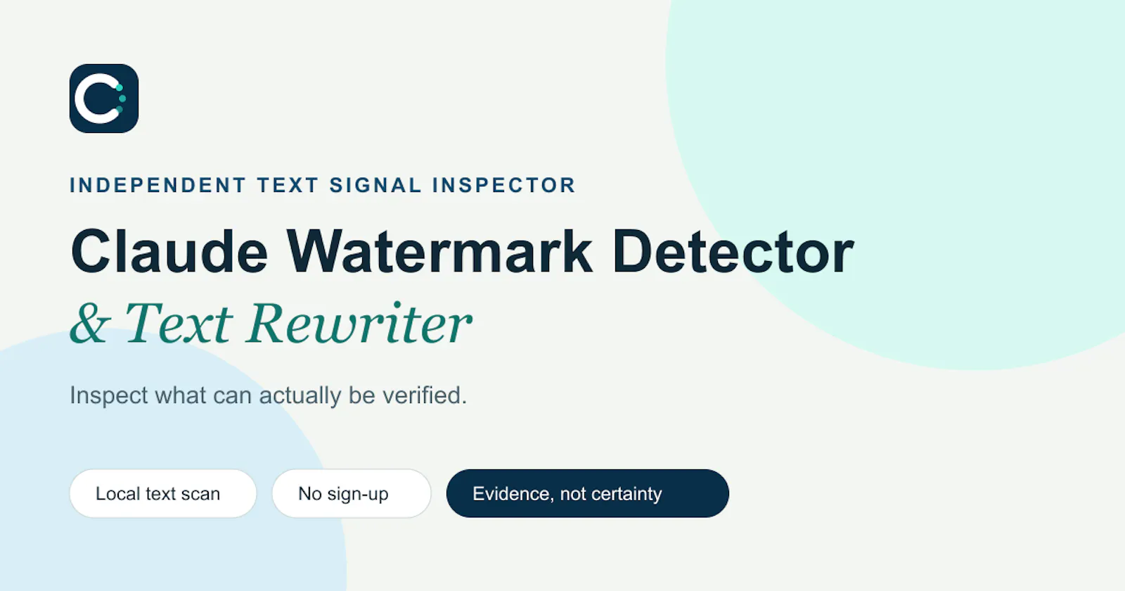 Claude Watermark Detector screenshot 1