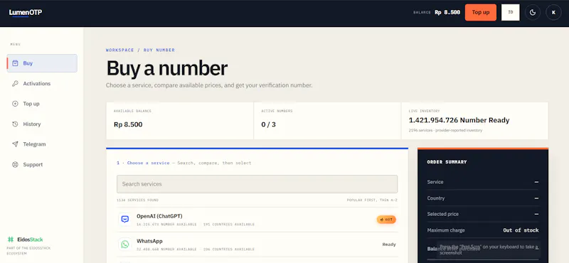 LumenOTP screenshot 3