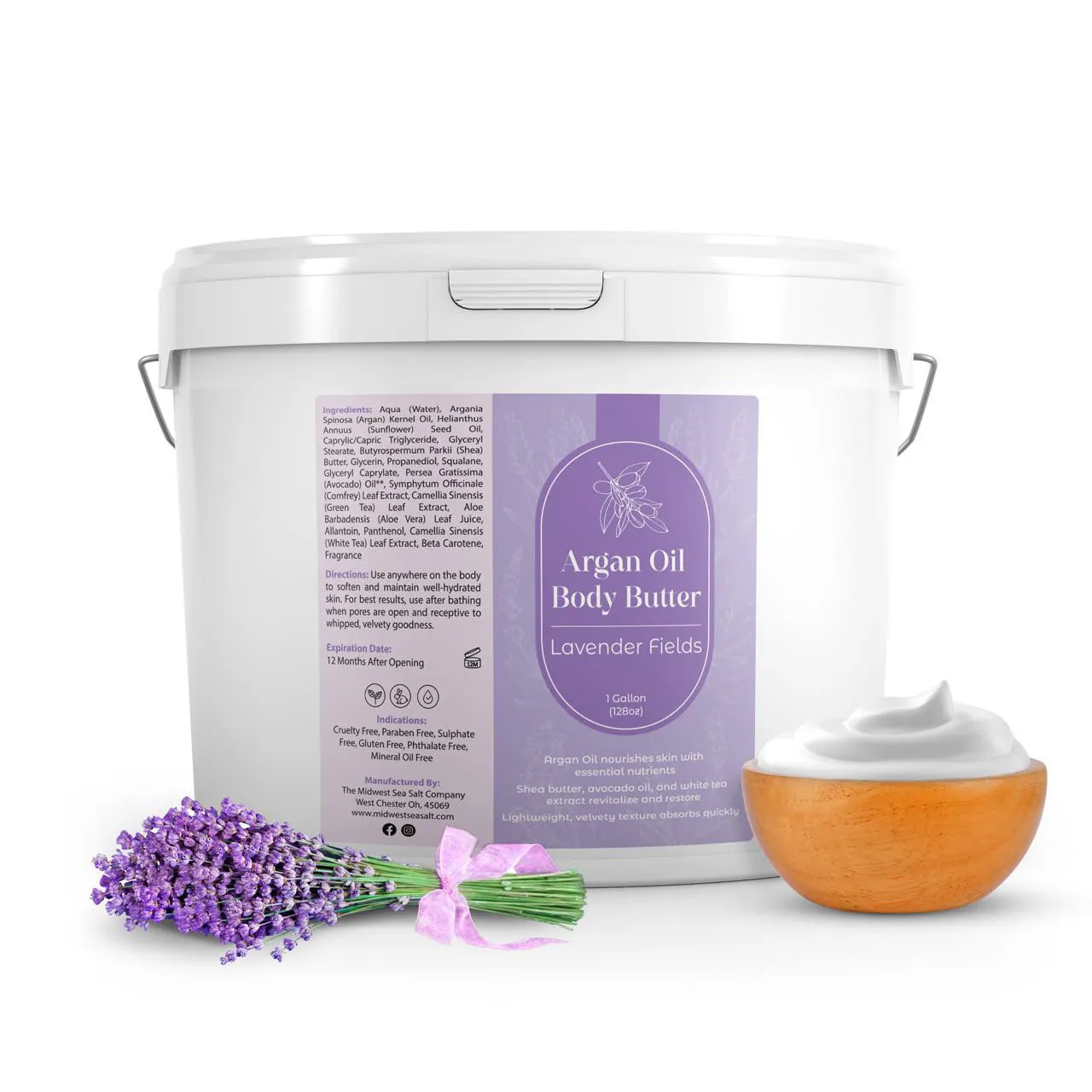 Lavender Fields Argan Oil Body Butter