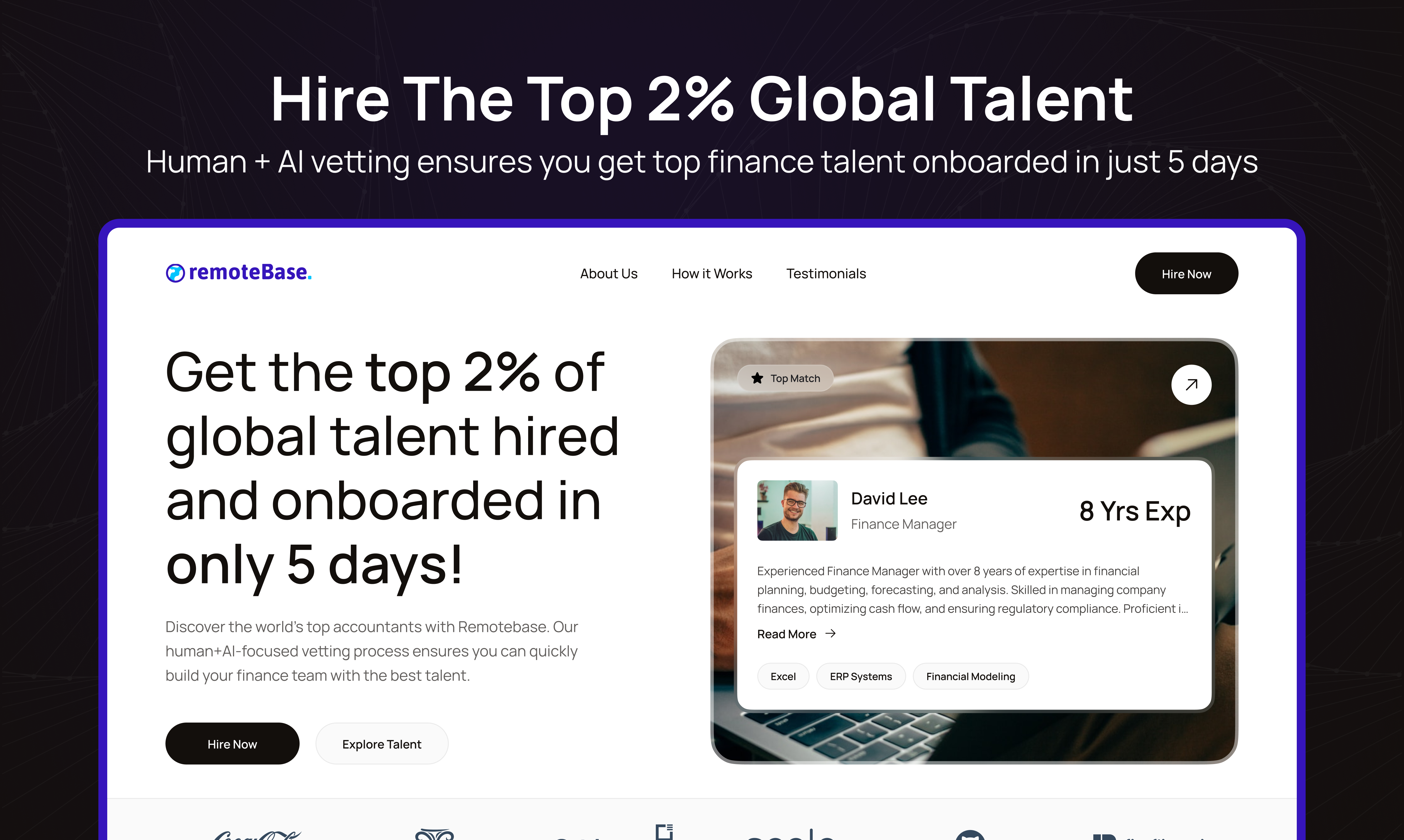 Remotebase Axis - Main product screenshot demonstrating key features and user interface