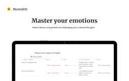 MentalOS - Notion Mood Journal media 3