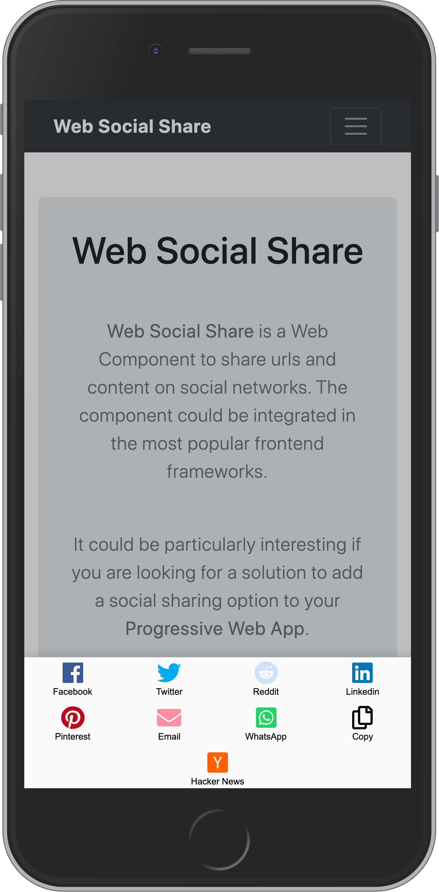 Web Social Share gallery image