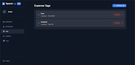 Spend Log gallery image