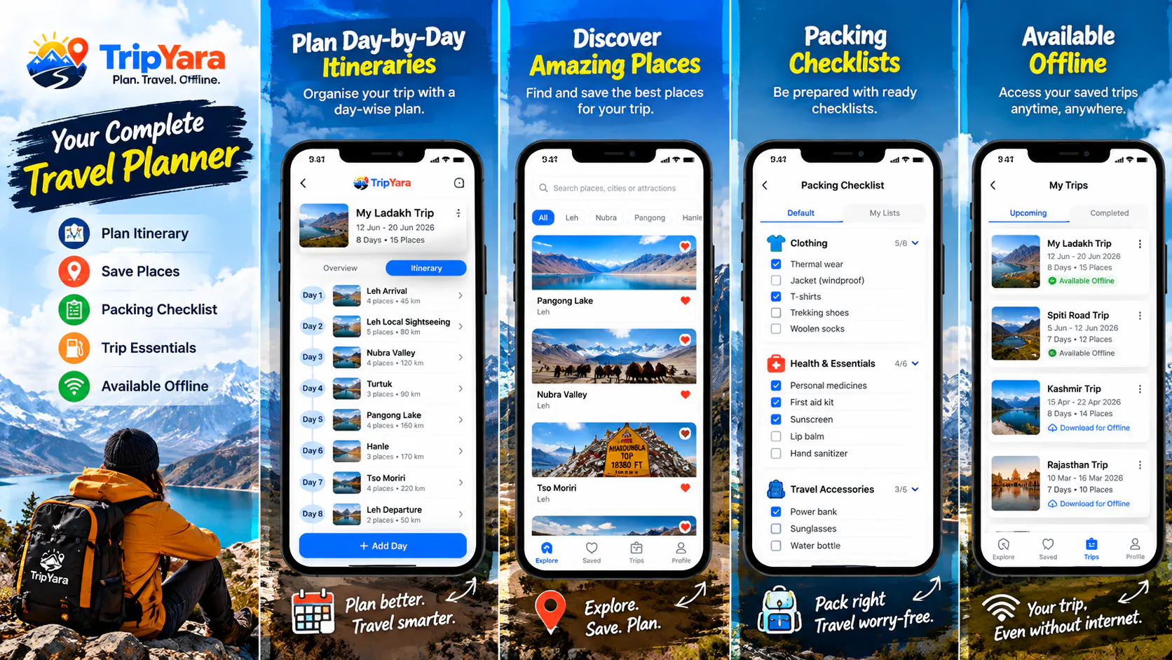 TripYara–Plan, Travel, Offline gallery image