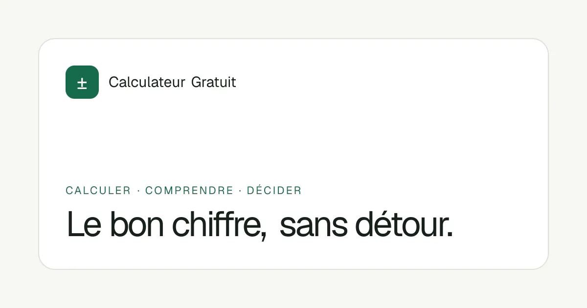 Calculateur Gratuit gallery image