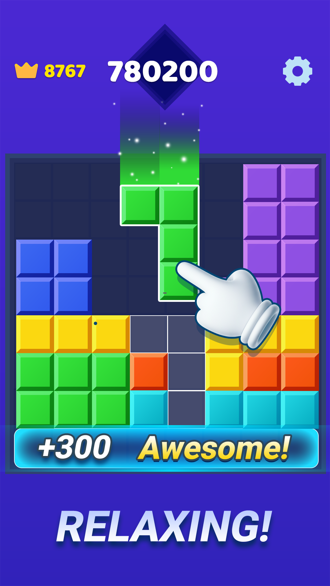 Color Blocks Puzzle - Screenshot 5 showing product features and functionality