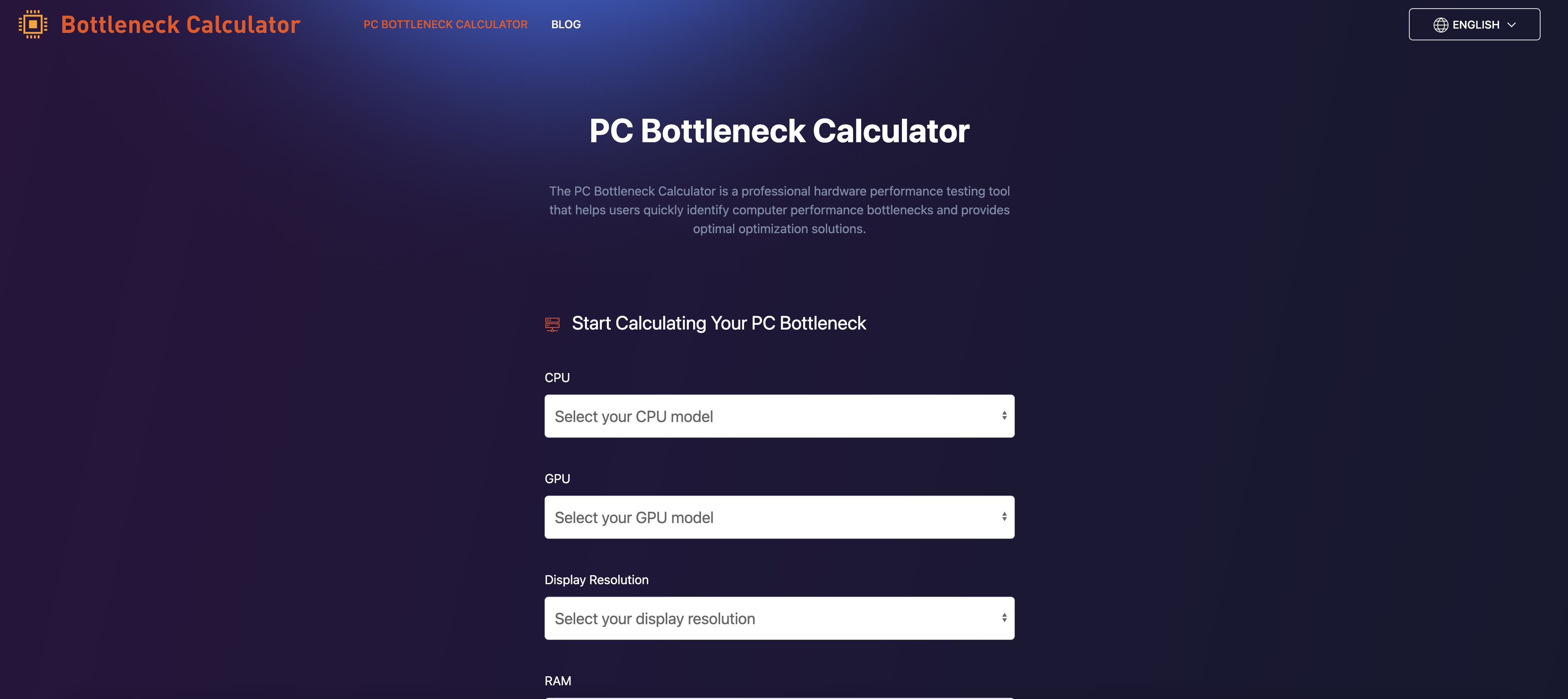 PC Bottleneck Calculator media 1