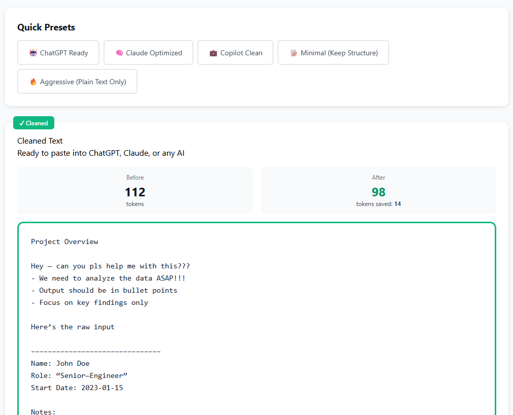 FunWithText AI Text Cleanup gallery image