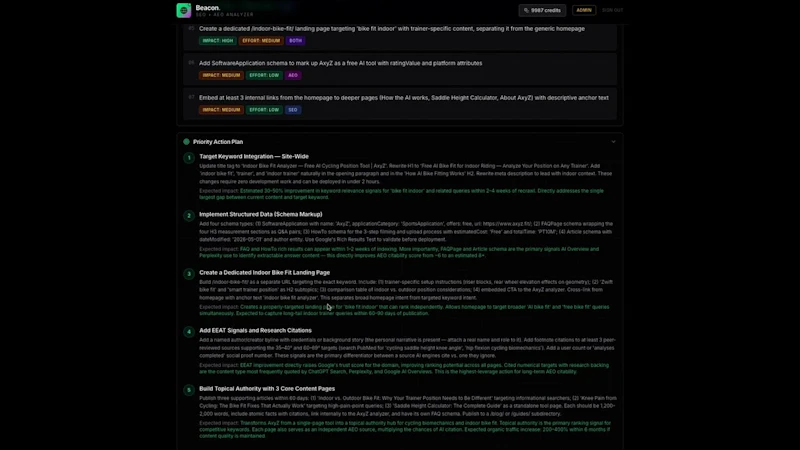 Beacon screenshot 1 (video preview)
