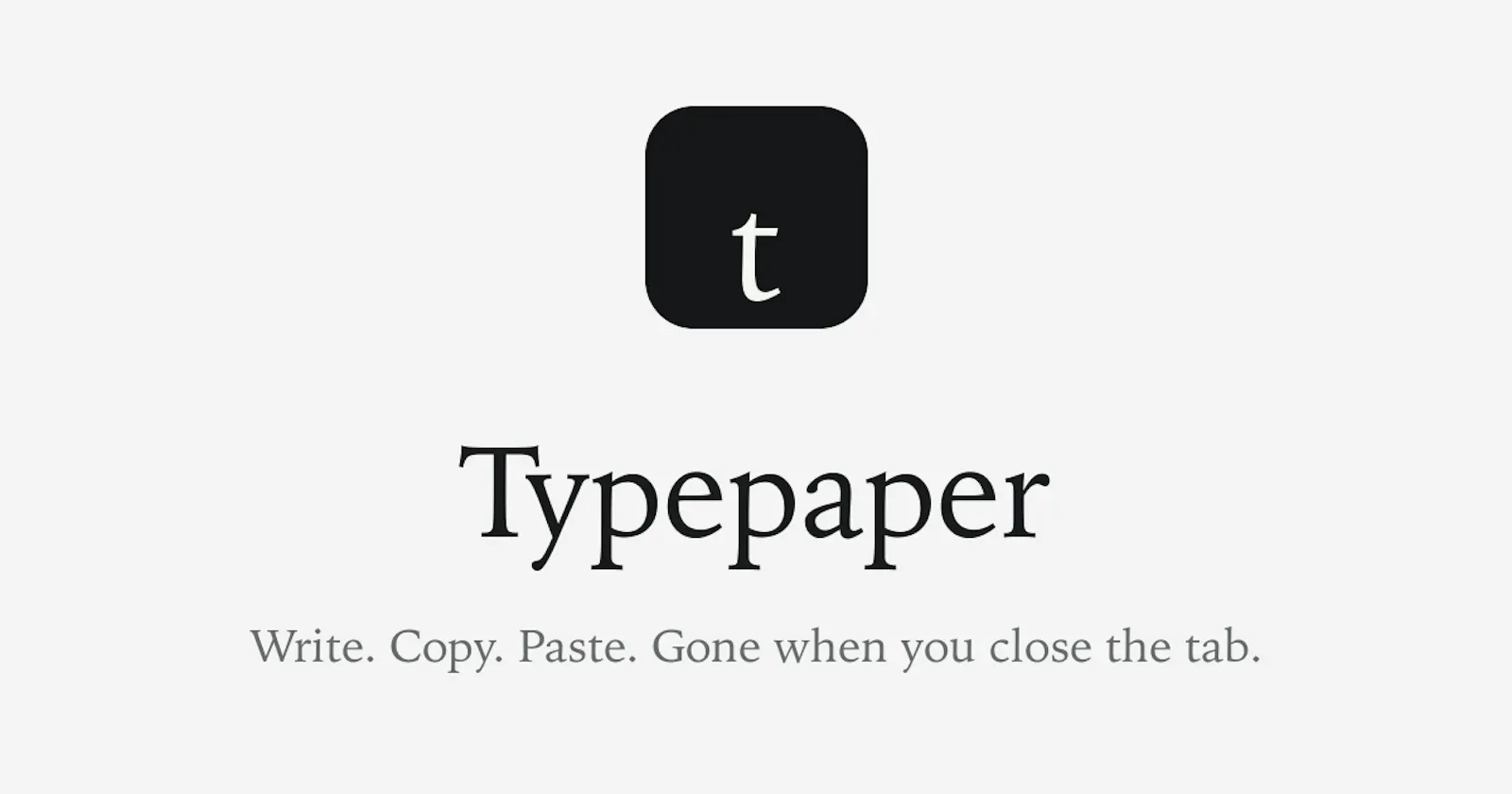 Typepaper screenshot 1