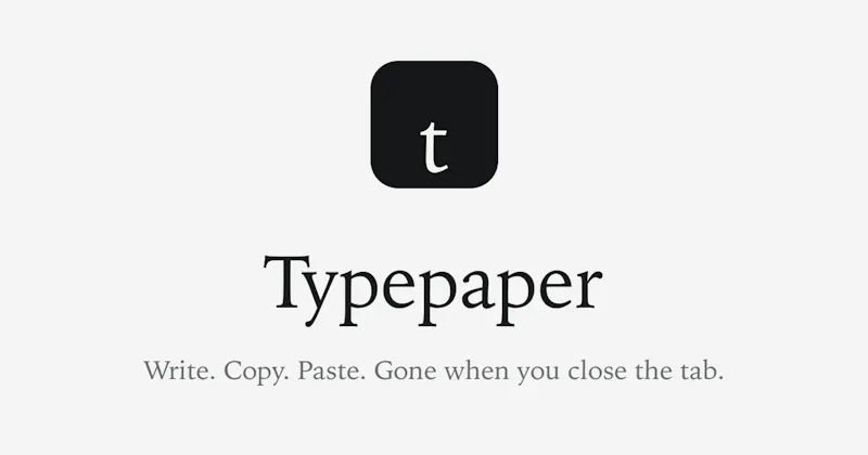 Typepaper screenshot 1