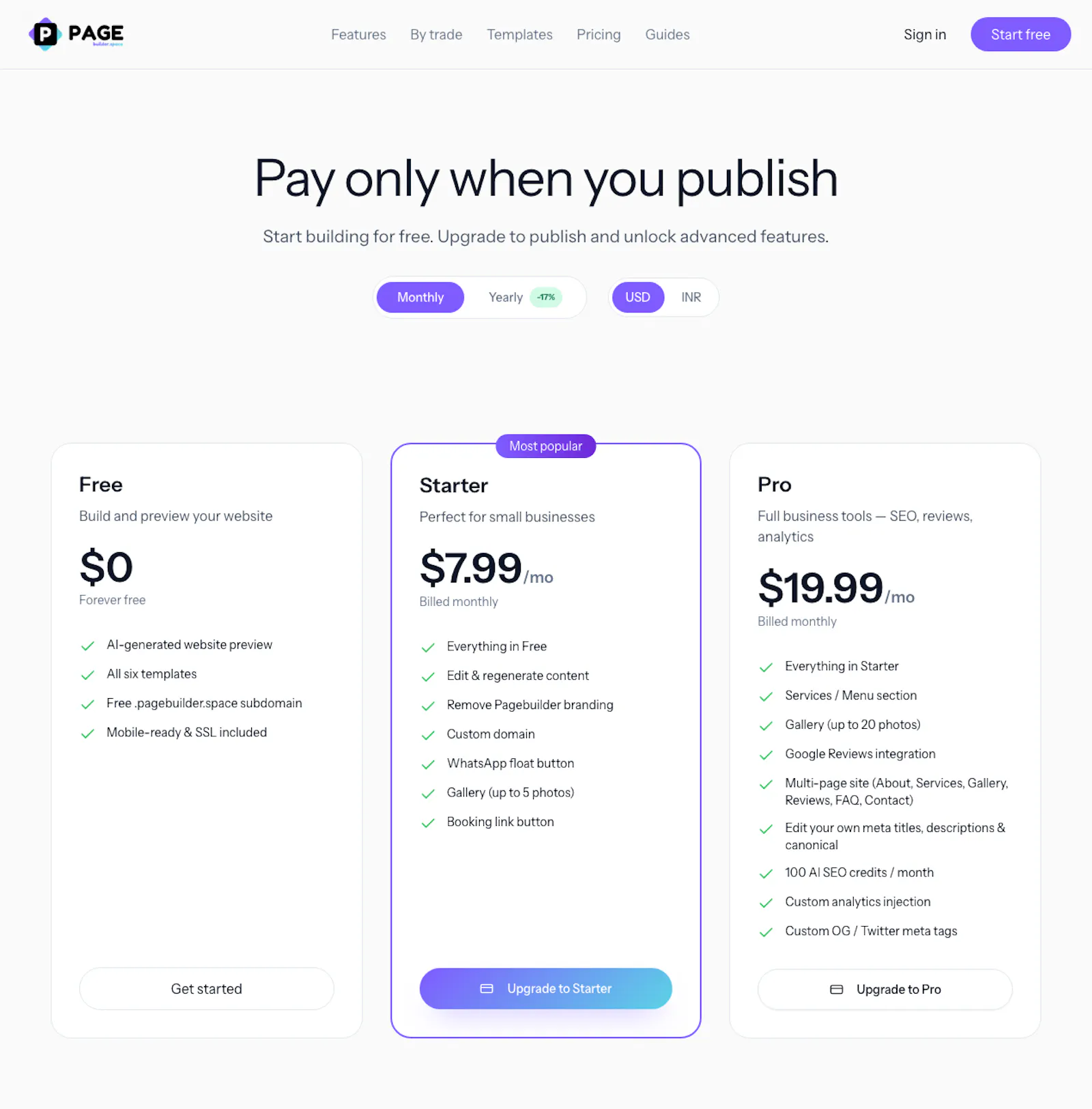 Pagebuilder screenshot 3