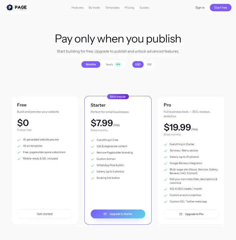 Pagebuilder screenshot 3