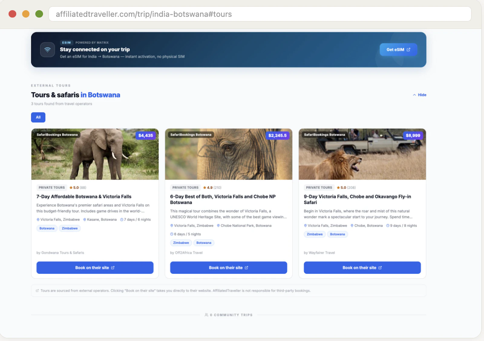 Turn trips into affiliate income screenshot 5