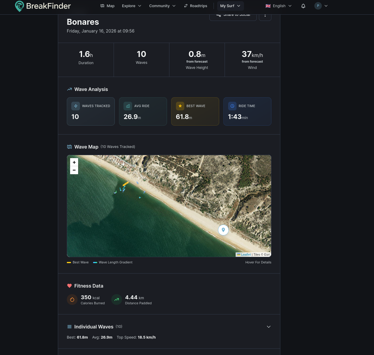 BreakFinder  - Screenshot 3 showing product features and functionality