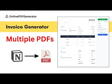 Online PDF Generator gallery image