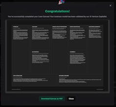 Lean Canvas Game gallery image