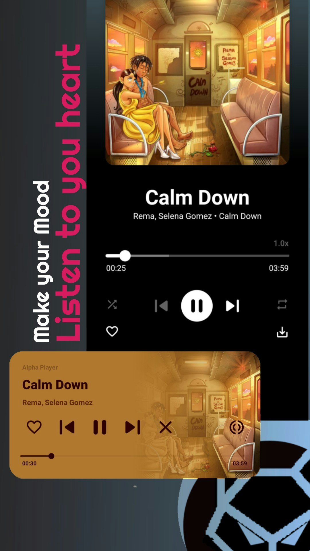 Alpha Player: Lyrics & Podcast - New Generation Z Music Player Medien 5
