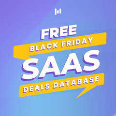 Free Black Friday SaaS는 데이터베이스를 처리합니다