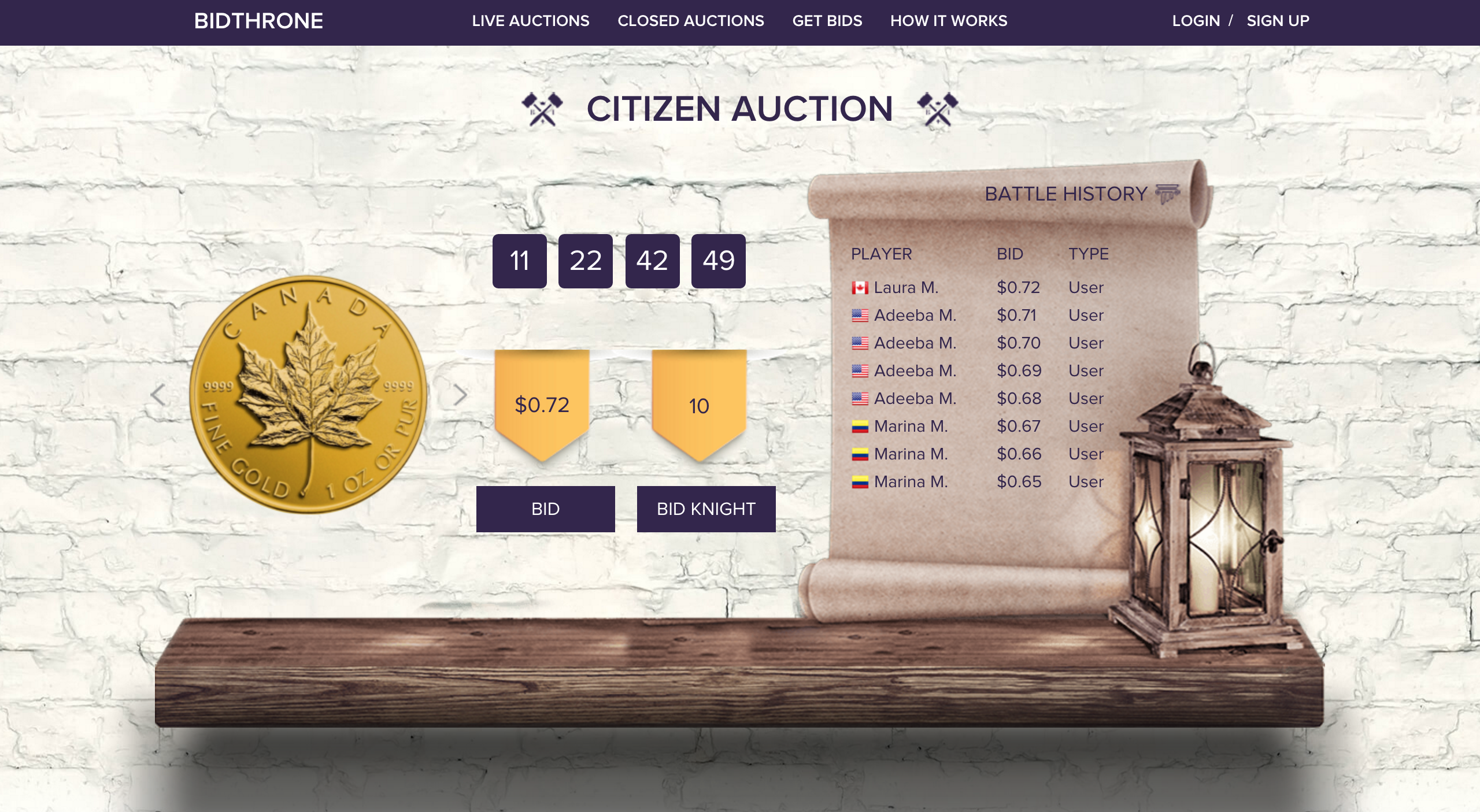 BIDTHRONE  gallery image