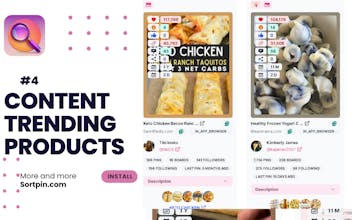 Pinterest sort extension gallery image