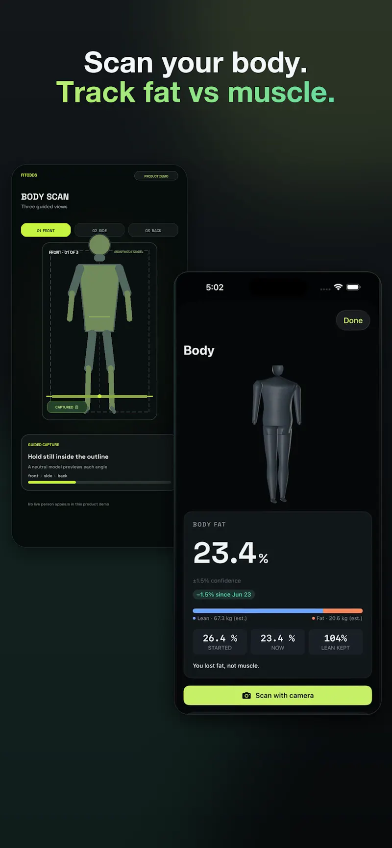 FitOdds — lose weight, keep muscle screenshot 2