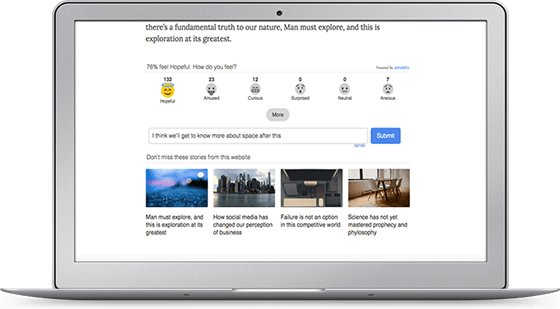 Emotify gallery image