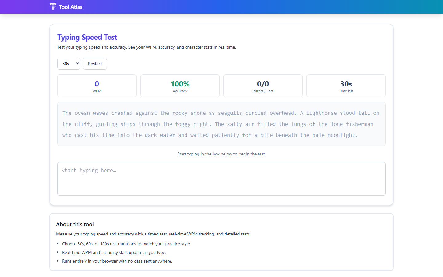 Tool Atlas: Free Online Toolbox gallery image