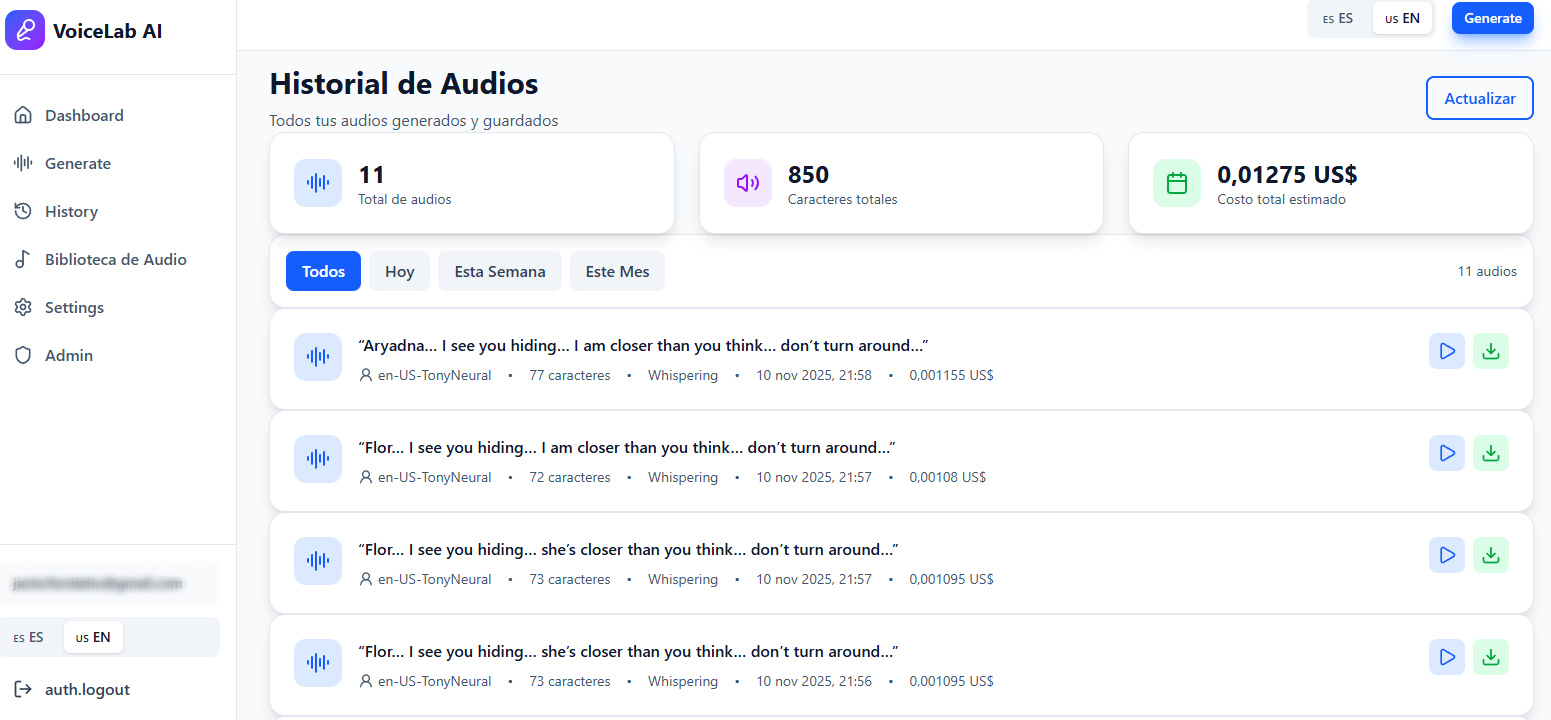 VoiceLab AI - Screenshot 2 preview