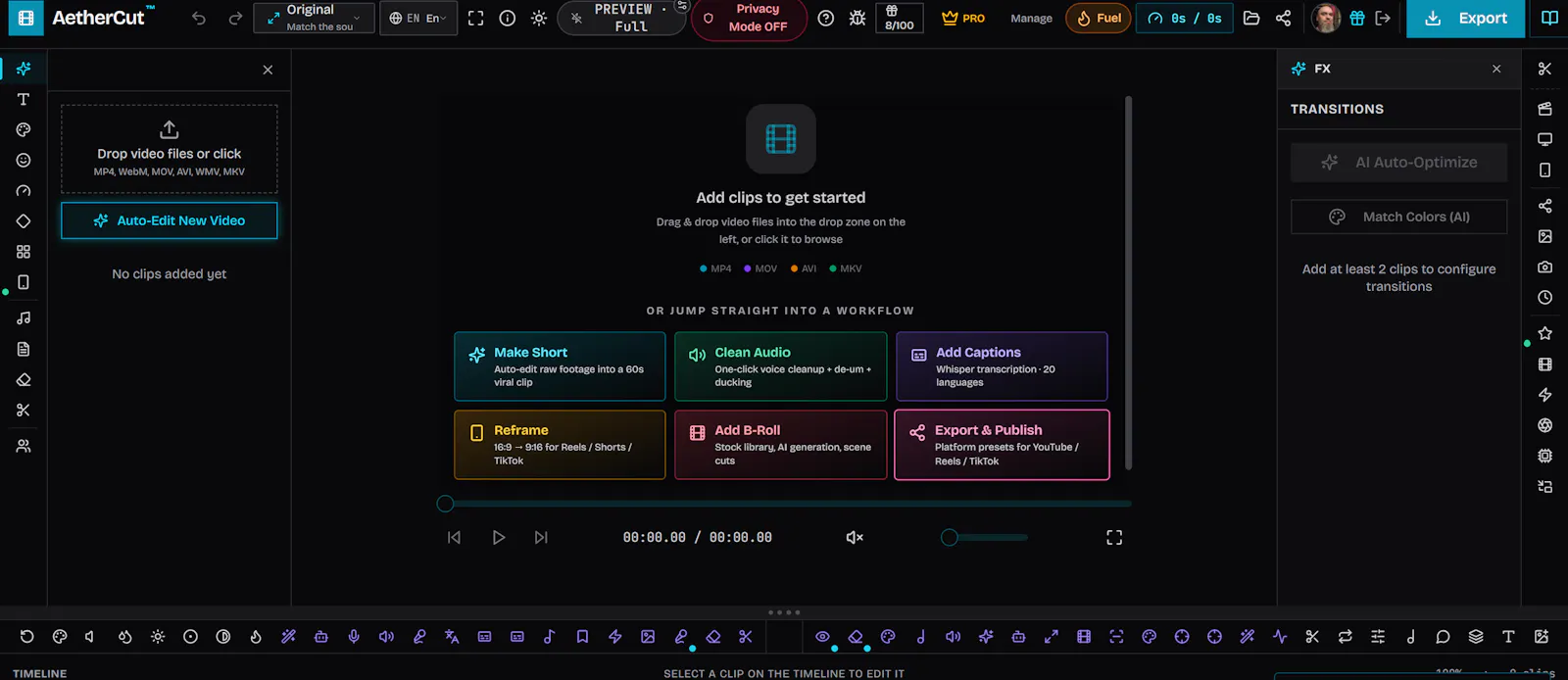 AetherCut screenshot 2