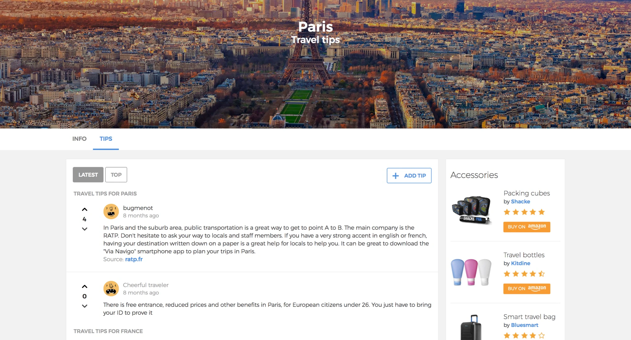The Basetrip API Image