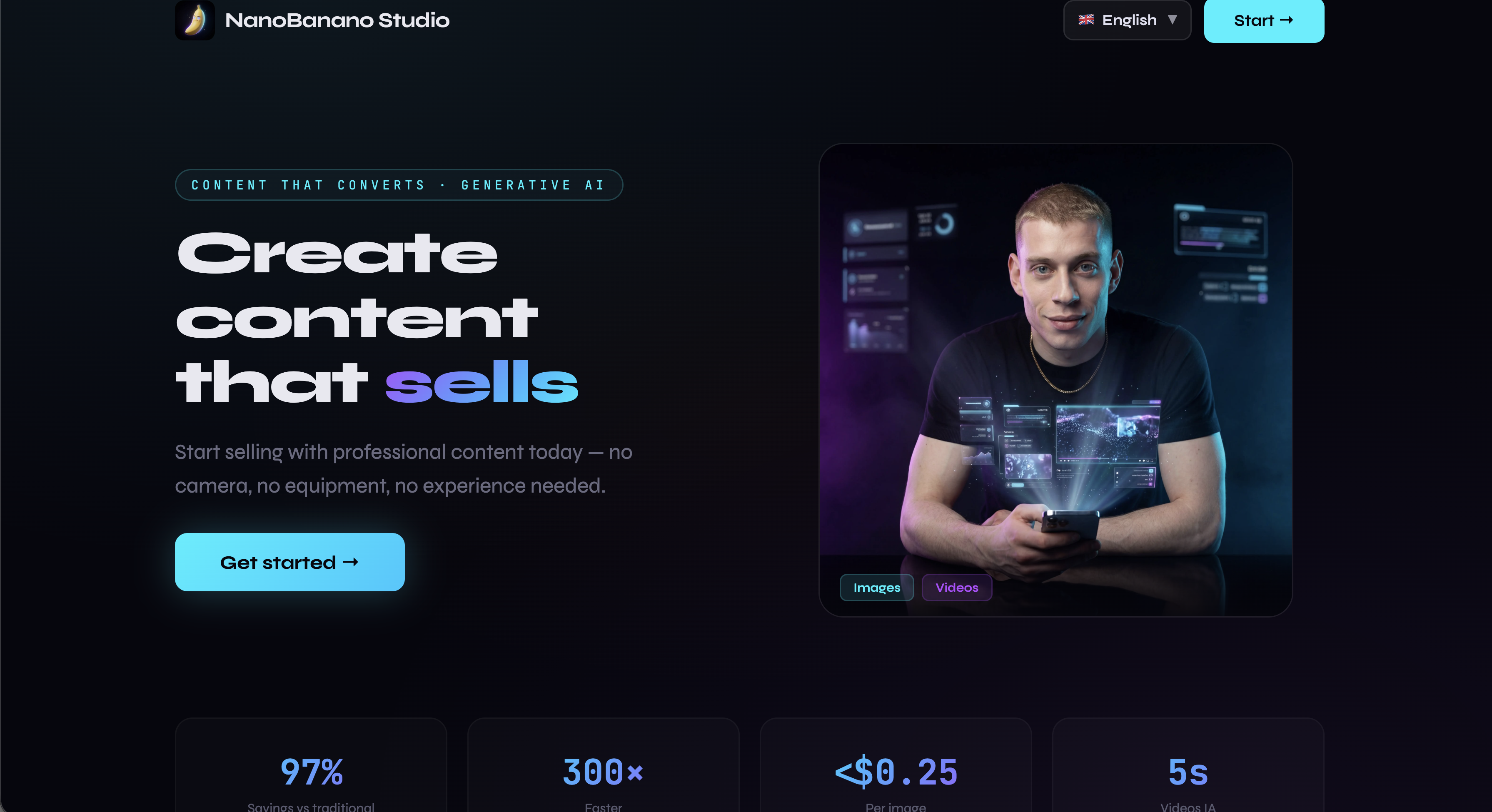 NanoBanano Studio gallery image