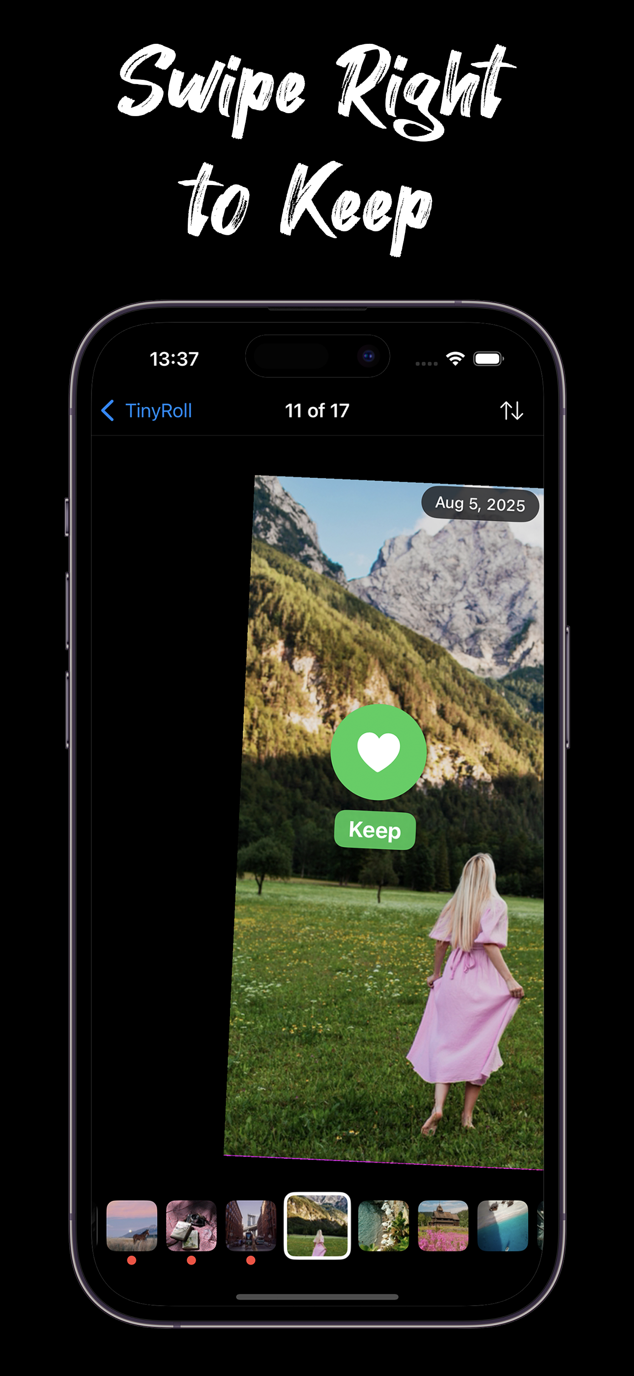 TinyRoll - Your camera roll is a mess, but TinyRoll let's you clean it media 3
