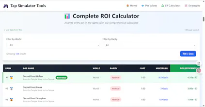 Tap Simulator Ultimate Tools Hub gallery image
