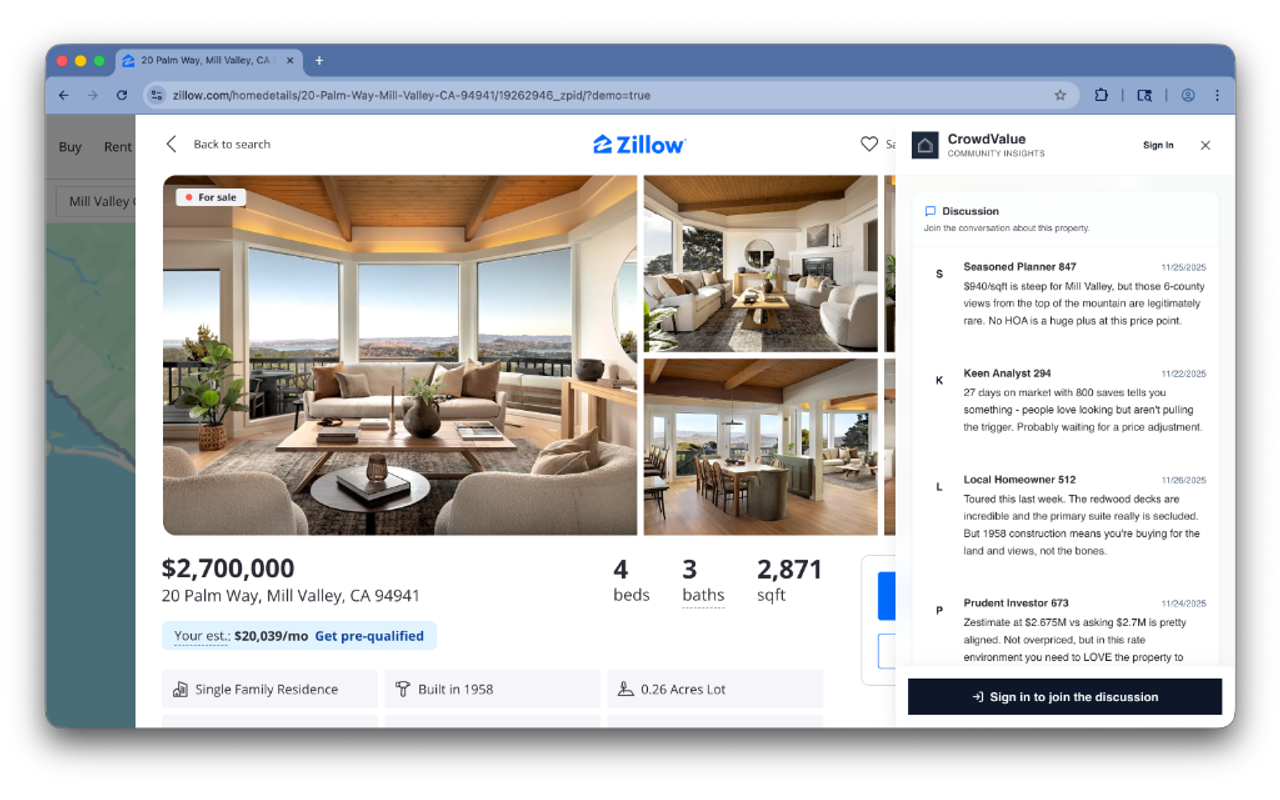 CrowdValue - Screenshot 4 showing product features and functionality