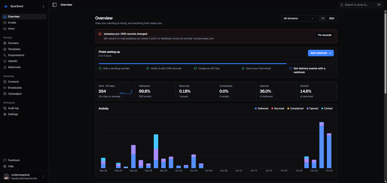 ByteSend screenshot 7