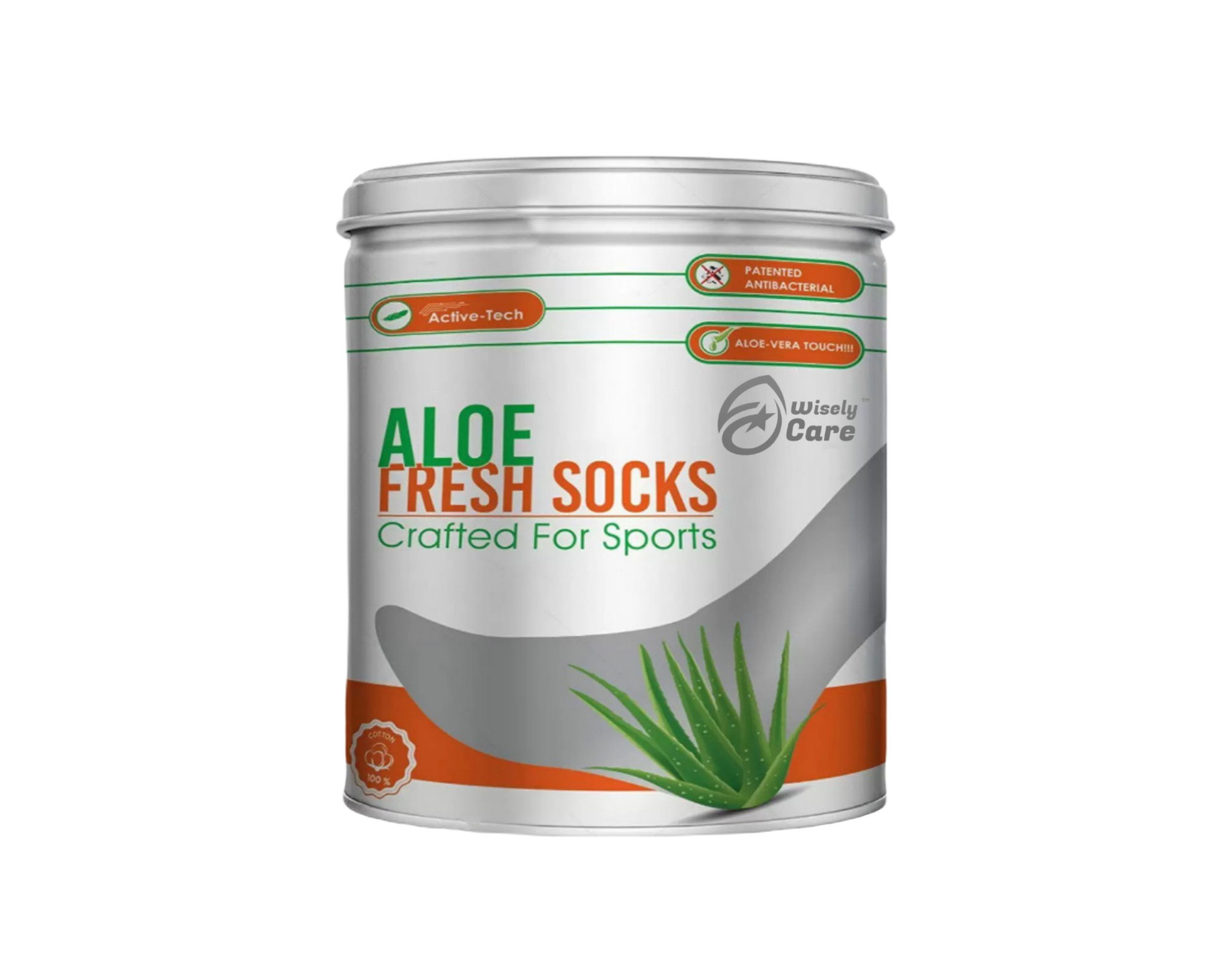 WiselyCare™ Aloe Fresh Socks